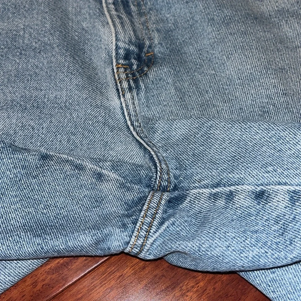 “GITANO” VTG 90’s high waisted stone wash denim blue shorts - Picture 11 of 12